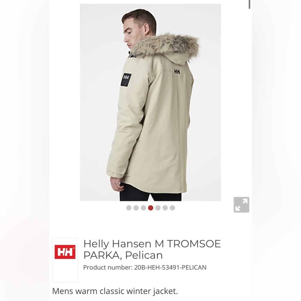 Mens Helly Hansen TROMSOE PARKA